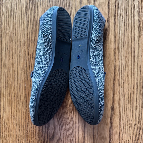 ROTHY'S | Women's The Loafer in blue and gray pattern SIZE 9 - Picture 3 of 8